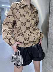 Gucci brown coat  - 5