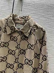 Gucci brown coat  - 3