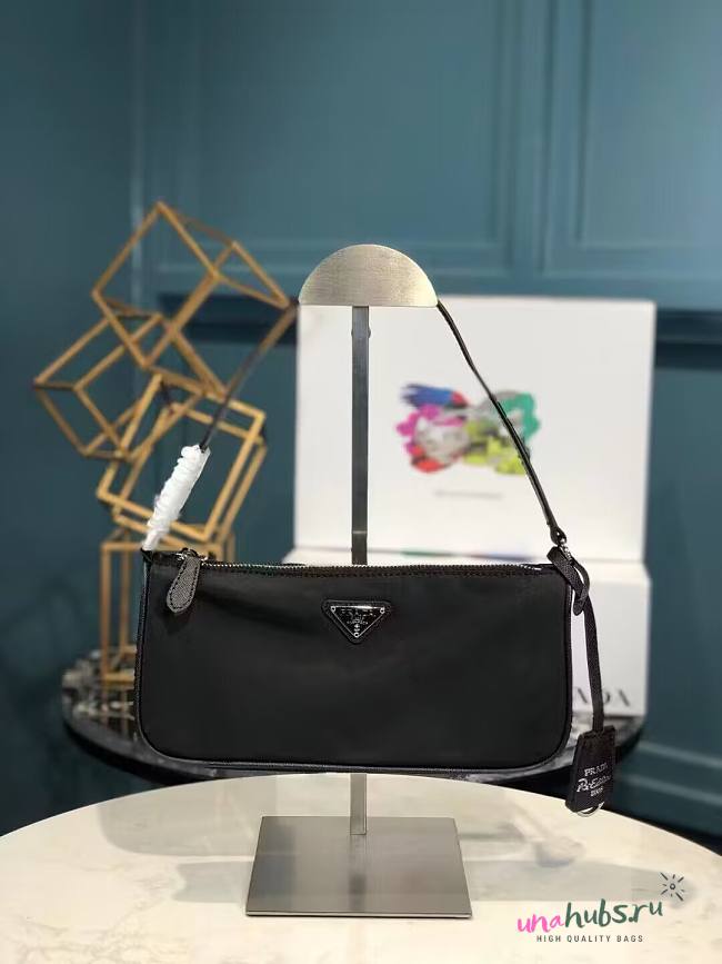 Prada vintage nylon black bag 02 - 1