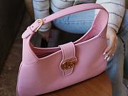 Gucci Aphrodite medium pink leather shoulder bag - 3