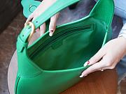 Gucci Aphrodite medium green leather shoulder bag - 4