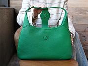 Gucci Aphrodite medium green leather shoulder bag - 3