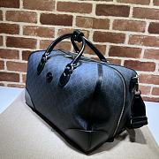 GUCCI Interlocking G Duffle Black Bag - 6