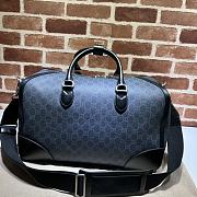 GUCCI Interlocking G Duffle Black Bag - 5