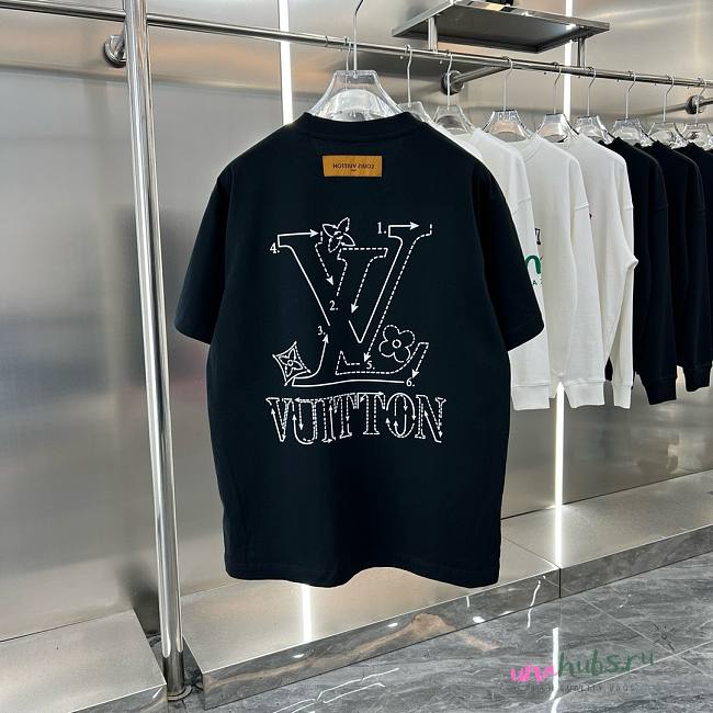 Louis Vuitton LV black shirt  - 1