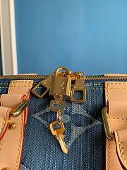 Louis Vuitton M24215 Denim LV Keepall 50 Bag - 4