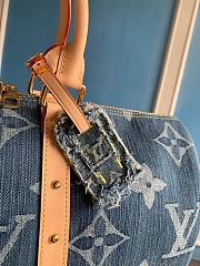 Louis Vuitton M24215 Denim LV Keepall 50 Bag - 5