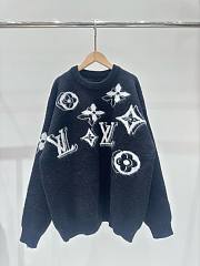 Louis Vuitton black knit sweater - 1