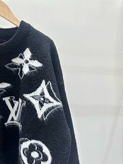 Louis Vuitton black knit sweater - 6