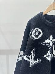 Louis Vuitton black knit sweater - 4