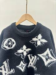 Louis Vuitton black knit sweater - 3