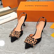 Louis Vuitton Blossom Slingback High Heels 9.5cm - 5