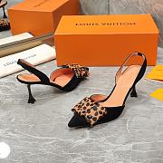 Louis Vuitton Blossom Slingback High Heels 9.5cm - 2