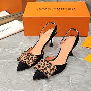 Louis Vuitton Blossom Slingback High Heels 9.5cm - 1