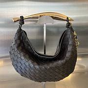 Bottega Veneta Sardine chain coffee  leather shoulder bag - 2