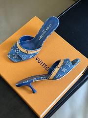 Louis Vuitton denim sandals - 6