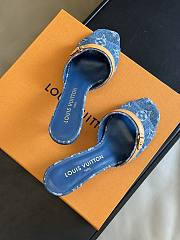 Louis Vuitton denim sandals - 4