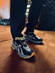 Balenciaga Unisex Runner Black Sneakers - 4