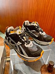 Balenciaga Unisex Runner Black Sneakers - 5