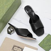 Gucci Interlocking G black heels 65mm - 2