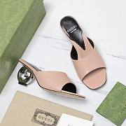 Gucci Interlocking G beige heels 65mm - 4