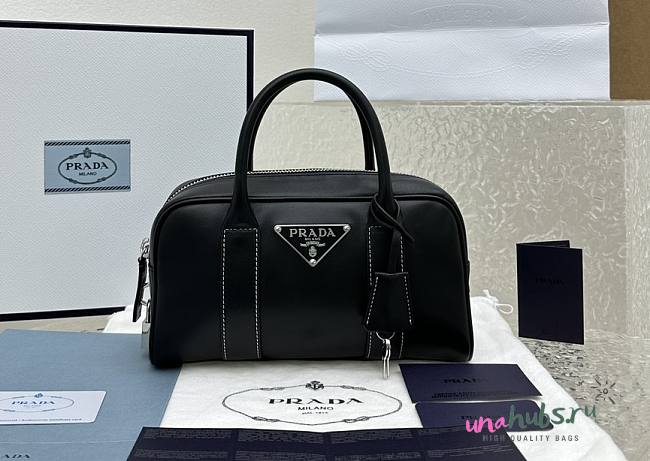 Prada Nappa Hydra black leather bag - 1