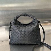 Bottega Veneta Mini Hop Black Bag - 1