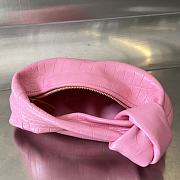 Bottega Veneta pink crocodile skin bag - 4