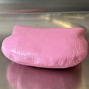 Bottega Veneta pink crocodile skin bag - 3