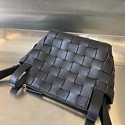 Bottega Veneta Small Bowling Cassette Black Bag - 5