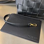 Bottega Veneta Small Bowling Cassette Black Bag - 4