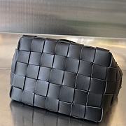 Bottega Veneta Small Bowling Cassette Black Bag - 3