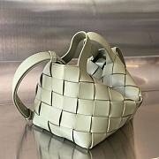 Bottega Veneta Small Bowling Cassette Light Green Bag - 3