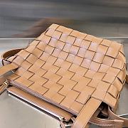 Bottega Veneta Small Bowling Cassette Brown Bag - 2