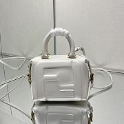 Fendi Cube-shaped mini white bag - 1