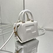 Fendi Cube-shaped mini white bag - 5