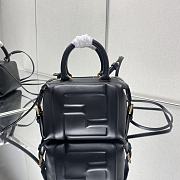 Fendi Cube-shaped mini black bag - 1