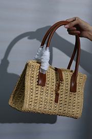 YSL Panier Raffia Tote Bag - 6