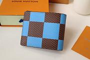 Louis Vuitton damier pop coated canvas multiple wallet  - 3