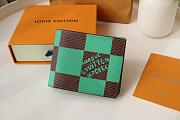 Louis Vuitton damier pop coated canvas multiple wallet  - 5