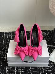 Balenciaga knife knot pink 110MM heels  - 4