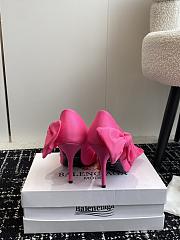 Balenciaga knife knot pink 110MM heels  - 3