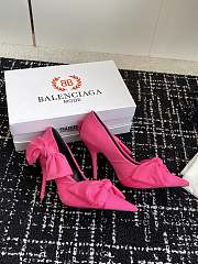 Balenciaga knife knot pink 110MM heels  - 2