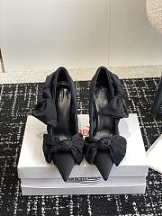 Balenciaga knife knot black 110MM heels - 4