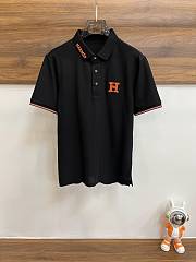 Hermes polo ( black/ white/ beige) - 6