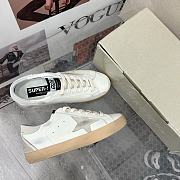 Golden goose super star white sneakers - 6