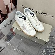 Golden goose super star white sneakers - 3