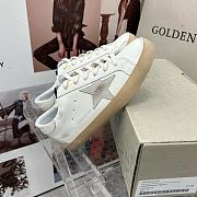 Golden goose super star white sneakers - 2