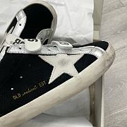 Golden Goose Old School touch-strap black sneakers - 6