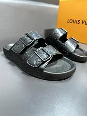 Louis Vuitton black slippers 02 - 4